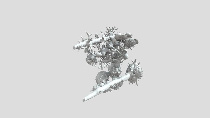 AI. fungal growth FROM 2022 – Free 3D Model STL