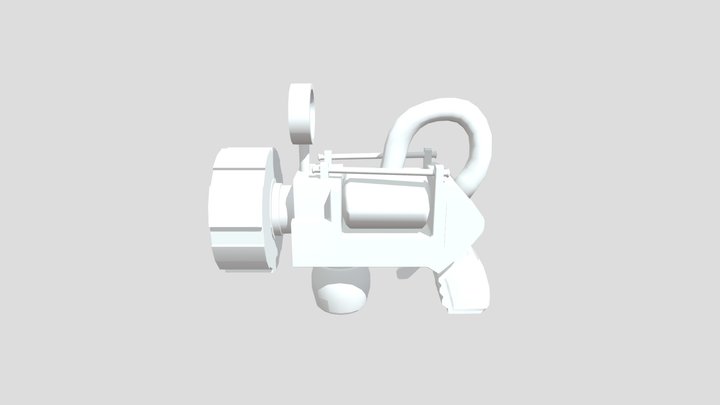 pistol WIP 3D Model