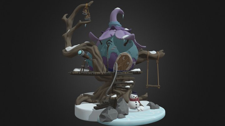 Treehouse - Sculpting Final 3D Model