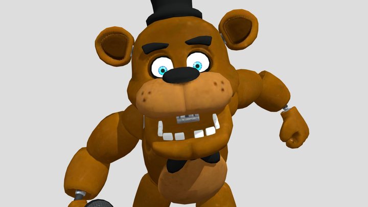 Forsaken AR Freddy Fazbear – Modelo 3D gratuito STL