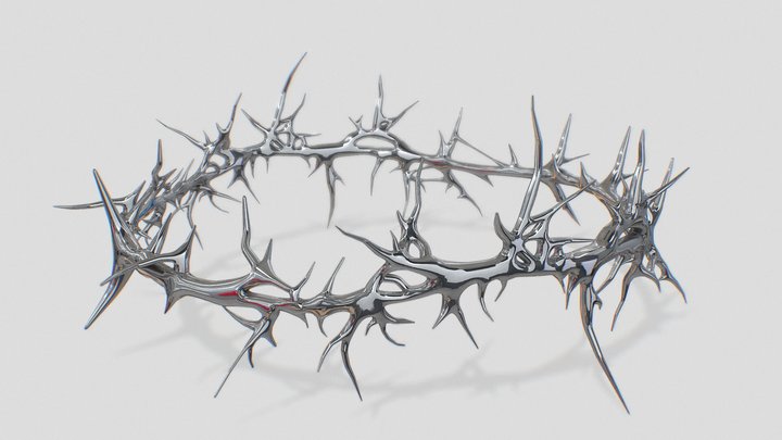 Chrome Sigil Halo 3D Model