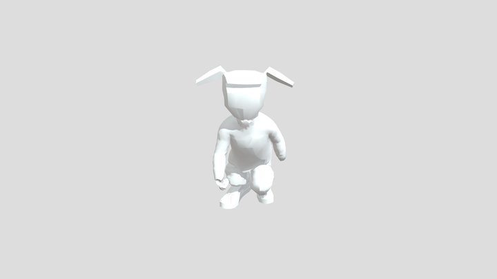 Тимоха с анимацией бега из 5 ночей с тимохой 3D Model