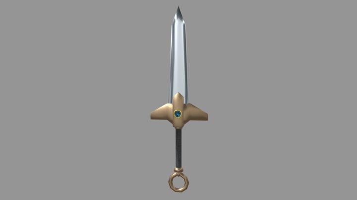Metal Sword 3D Model