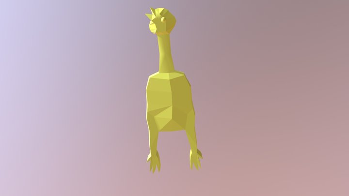 Rubber Chicken 3D Model