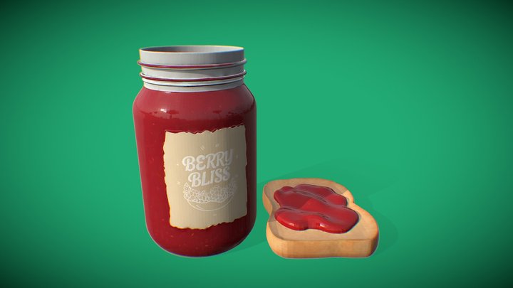 Berry Jam – Free 3D Model STL