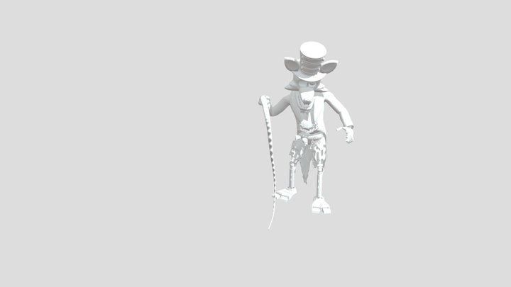 Ringmaster-foxy-fnaf-ar-special-delivery 3D Model