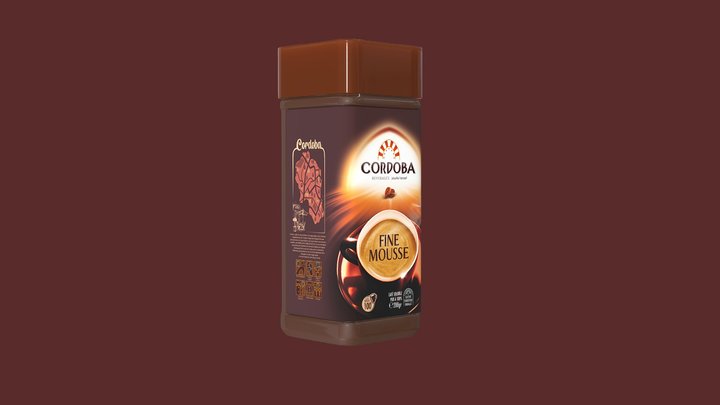 Cordoba coffee 3D Model