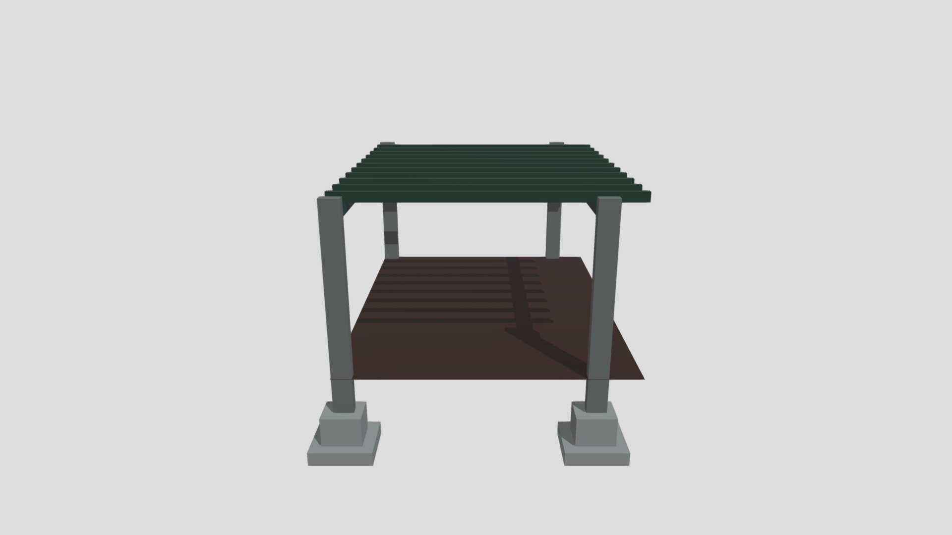 Modelagem Estrutural - Pergolado R02