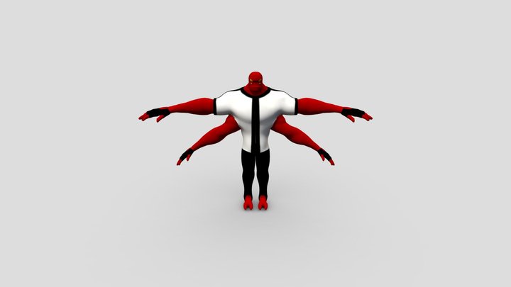 Four Arms - Study Project 3D Model