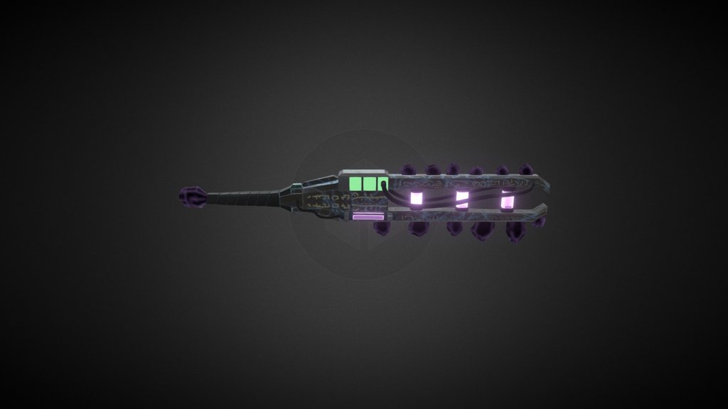 Aztec Sci-Fi weapon