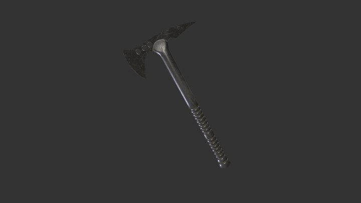 battle ax 3D Model