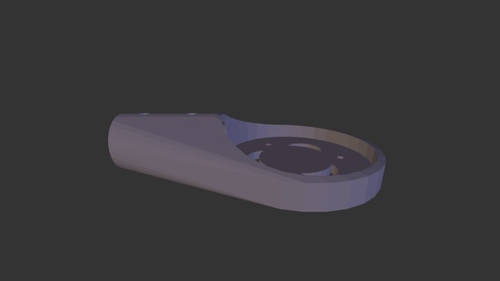 Magnolio - Motor Arm Support 3D Model