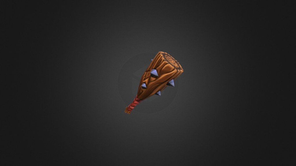 Low poly mace - 3D model by Offy (@axe163) [f6e7c65] - Sketchfab