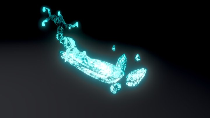 Arbre Crystal 3D Model