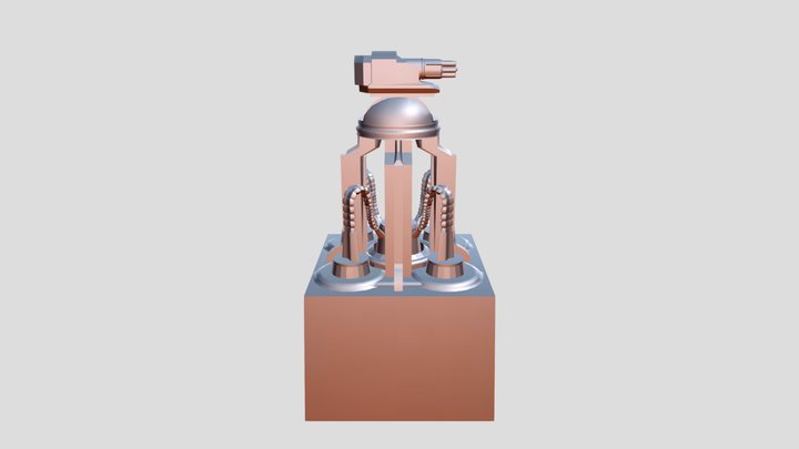 Gatling guntower 3D Model