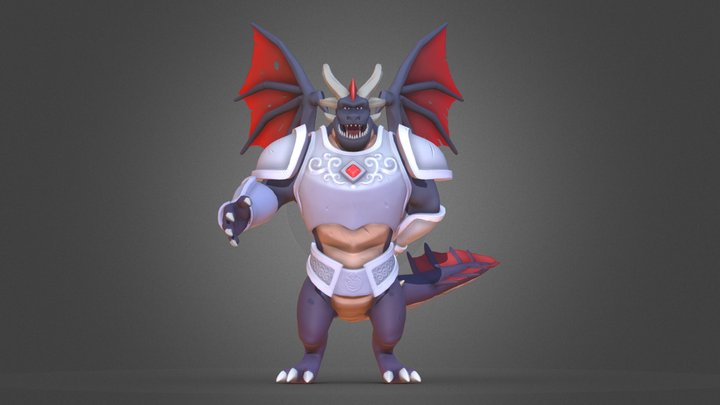 Balerion the black dread 3D Model