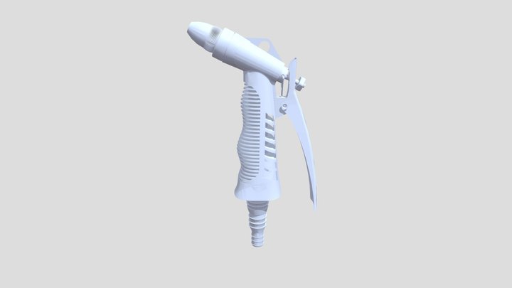 Water Hose Nozzle Sprayer 3D Model