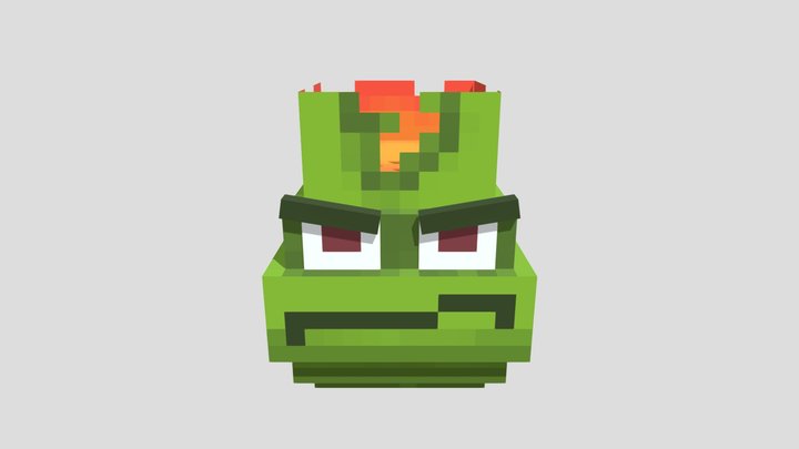 Lava Guava - Egg Skin 3D Model