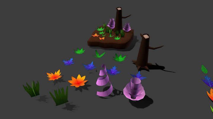 Plants 3D Model