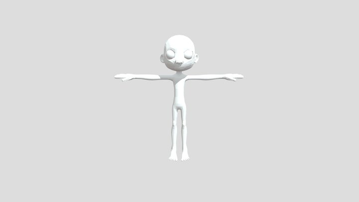 Luca retopología 3D Model