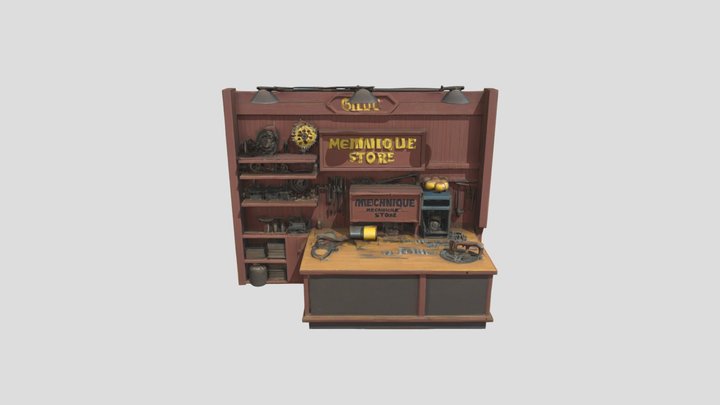 mechanique store – Modelo 3D gratuito STL