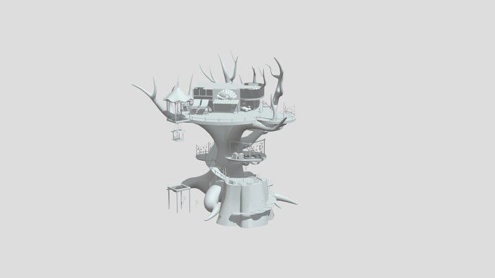 Tea House 3D Model