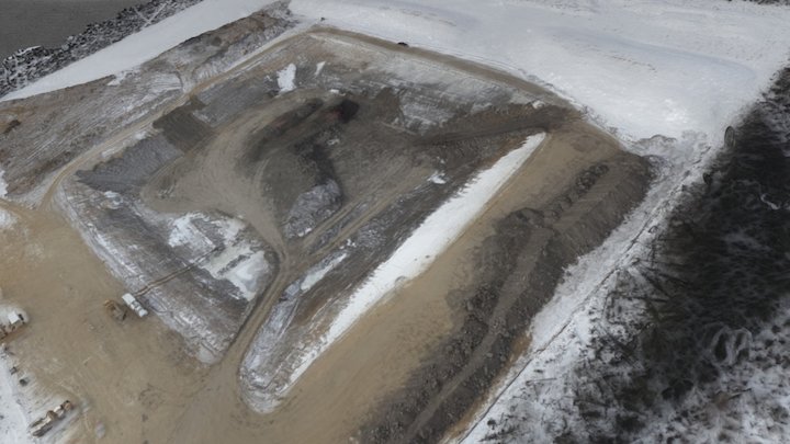 Borrow Pit As-Built 1 3D Model