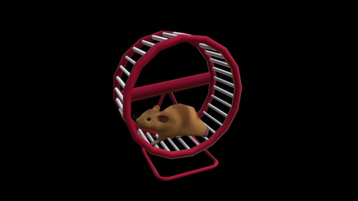 Hamster 3D Model