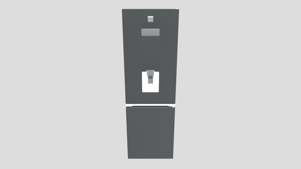 Modern Bottom Freezer Refrigerator
