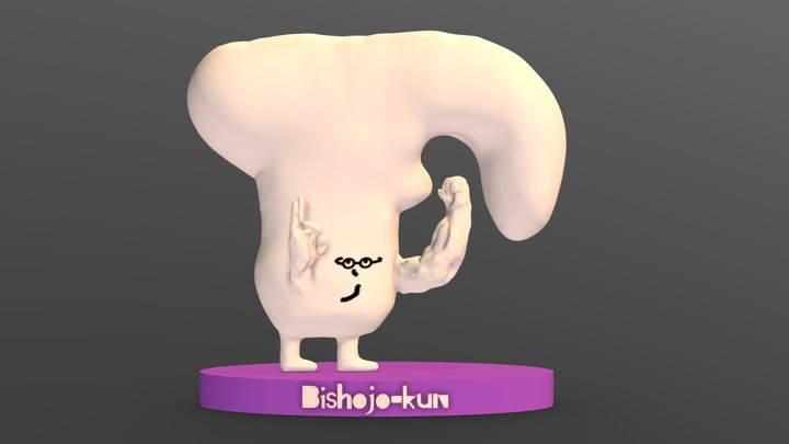 Bishojo-kun figure ver.1.0.0 3D Model