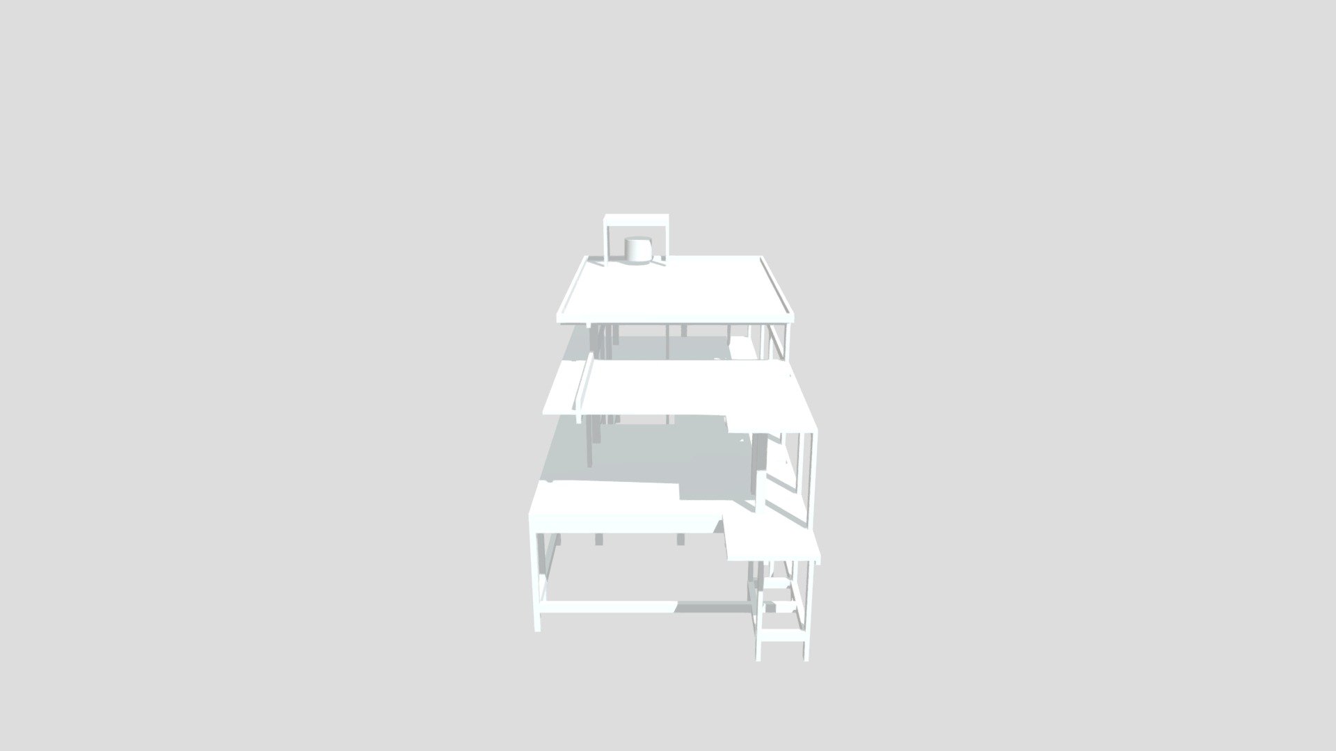 Estrutura de sobrado em concreto armado — Sketchfab embed 3D viewer