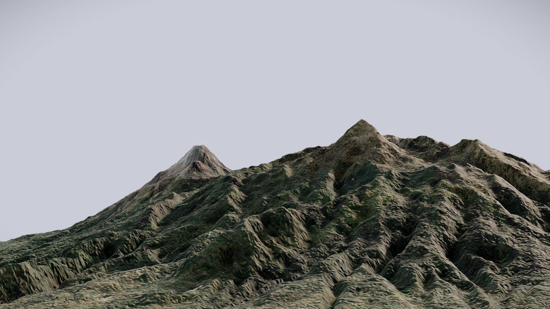 Terrain (Nevado de Colima, Mexico)