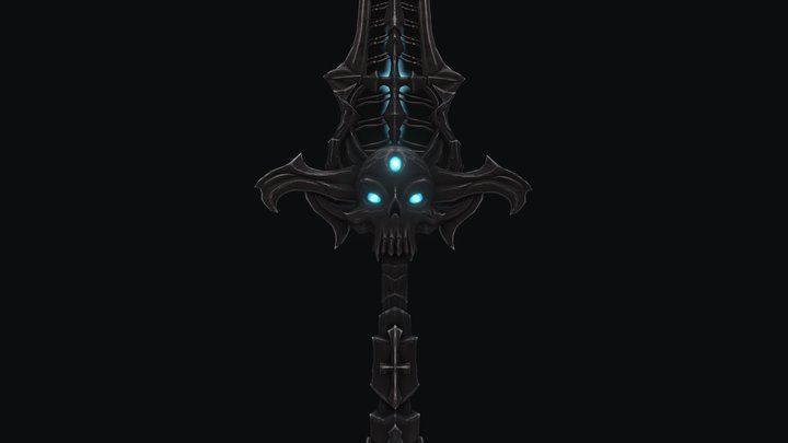 Legions Heretics Blade 3D Model