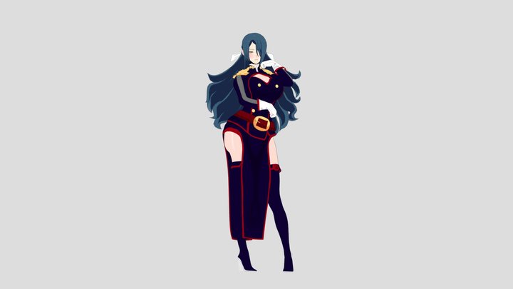 Fubuki Azuma 3D Model
