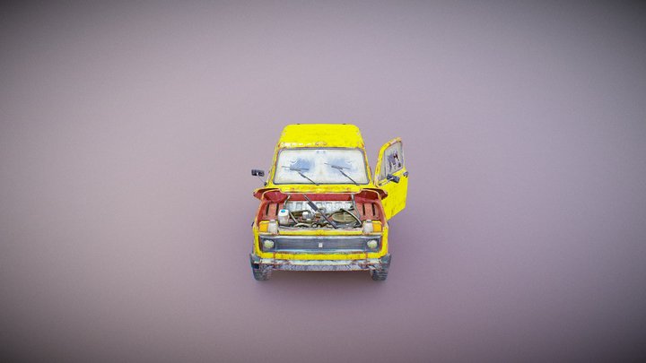 Lada Niva 1600 - ВАЗ-2121 «Нива» 3D Model