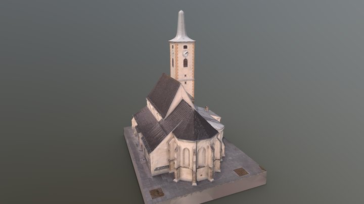 Photogrammetry Pfarrkirche Ober-Grafendorf 3D Model