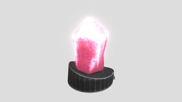 Pink Salt Lamp 3D Model