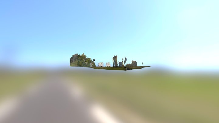 Roche Abbey 3D Model