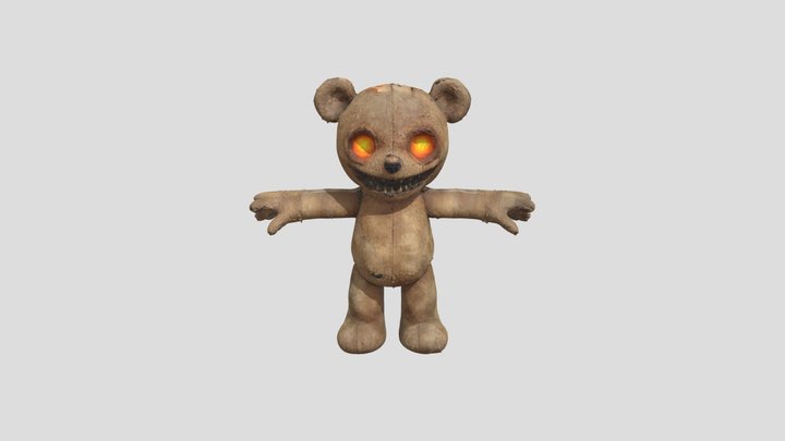 Midnight Bear 3D Model