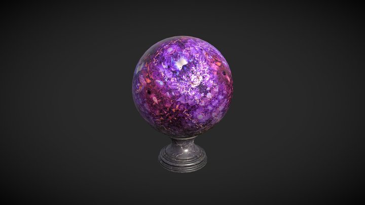 Fortune teller Crystal Ball 3D Model