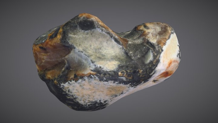 Lowpoly rock - 01