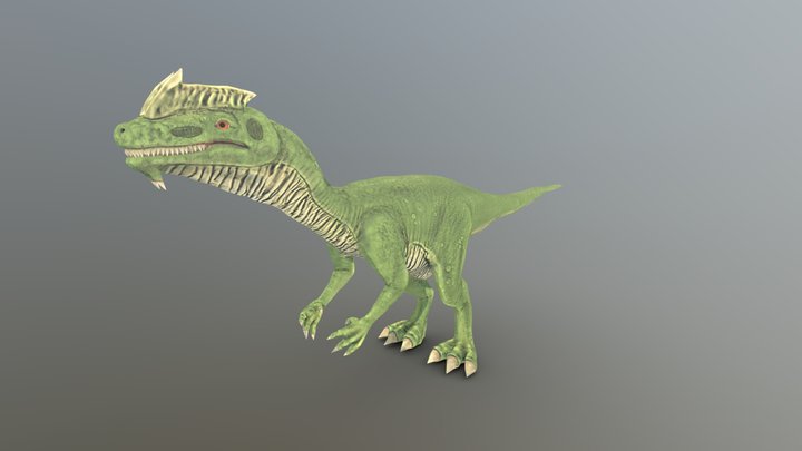 Dilophosaur 3D Model