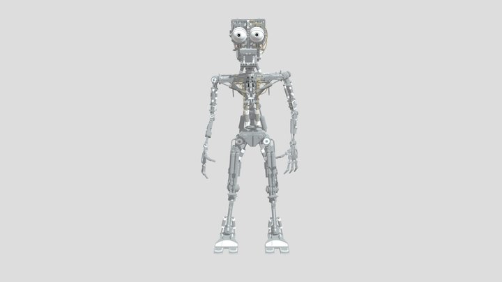 Endoskeleton Remastered 3D Model