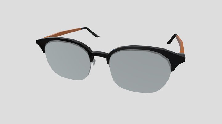 Computer Spectacles 3D Model