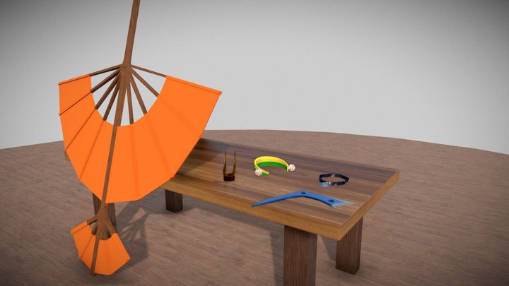 Avatar: The Last Airbender Props 3D Model