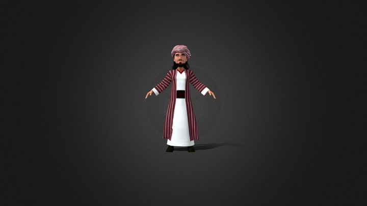 A man from Andalusia 3D Model