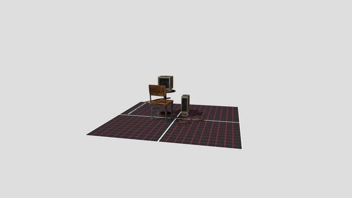 DAE 5 Finished props – Forest Loner 3D Model
