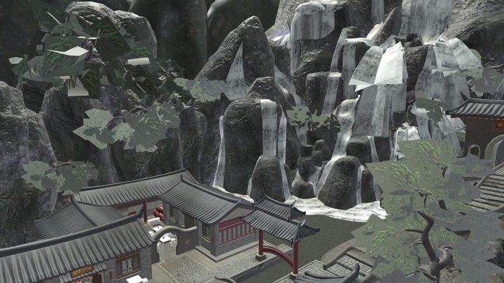 Sonic Unleashed - Chun-nan Hub 3D Model