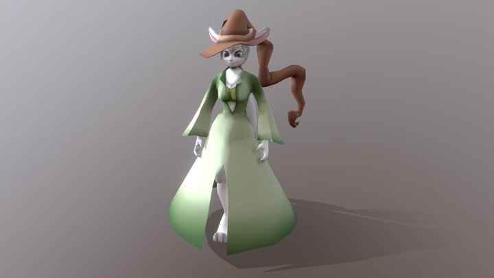 Character Idle Animation - Simple 3D Model