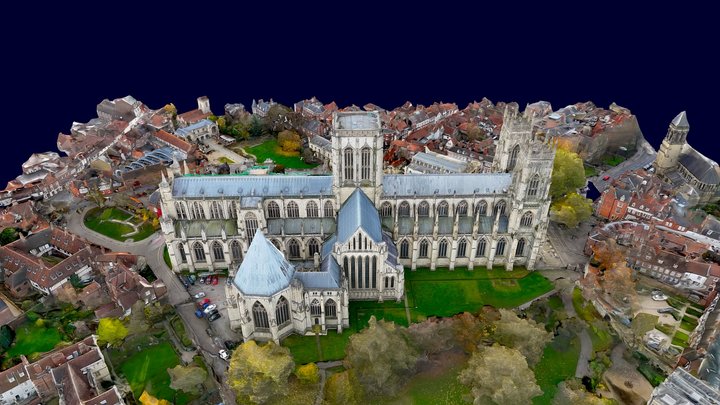 York Minster - city block 3D Model